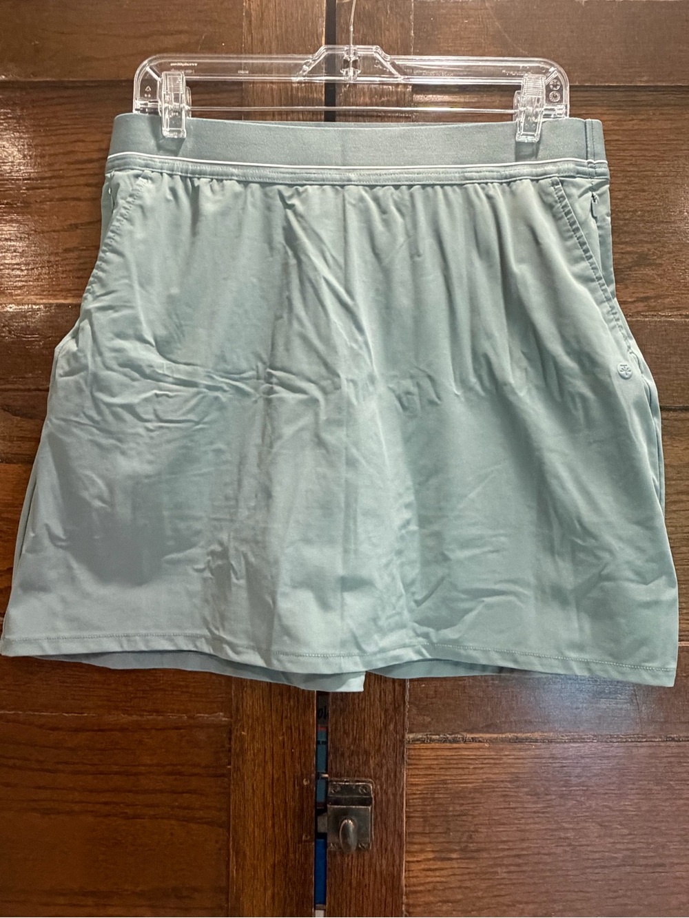 Soybu medium Sage green Active Skort liner shorts skirt wicking activewear